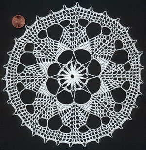 Fan Doily - 2nd variation thumbnail